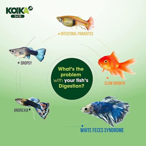 KOIKA BAC+ Aquarium Probiotics, Immunity Boosting, Disease Resistance & Improve The Digestive System (BAC+,105ml) in Kuwait