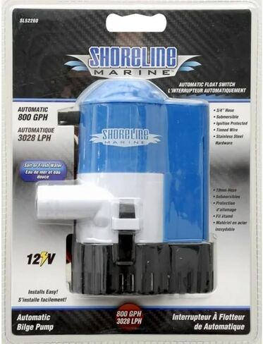 Shoreline Marine Bilge Pump with Float Switch in Kuwait