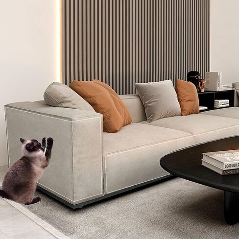 Cat Scratch Furniture Protector,236 x 12 Inch Furniture Protectors from Cats Scratching,Cat Scratch Deterrent Tape for Furniture Sofa Couch Corner Door (transparently) in Saudi Arabia