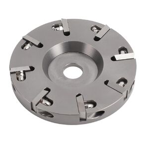 Livestock Hoof Trimming Disc, 8 Teeth Steel Horse Cattle Sheep Hoof Trimmer with High Temperature Treatment, Wood Shaping Disc Cutting Wheel for Livestock Care