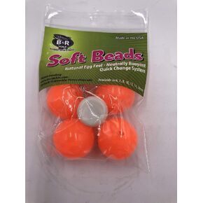 Soft Beads Shrimp 25mm 4pk