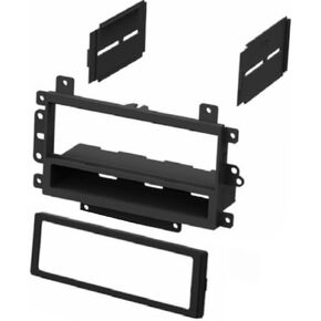 Single Din Car Stereo Install Dash Kit -Made for Chevrolet: 2003-2006 Avalanche, 2001-2007 Express, 2000-2005 Impala, 2003 2004 2005 2006 Silverado, 2003-2006 Suburban, 2003-2006 Tahoe