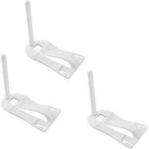 LQ Industrial 3PCS Parrot Vegetable Clip Cuttlefish Bone Clip Pearl Bird Nest Nesting 120x60mm Nesting Plastic Feeding Clip Bird Cage Food Holder Food Clip Bird Cage Accessories