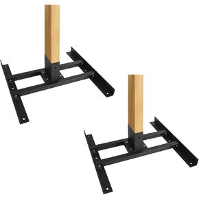 2"x 4" Protable Shooting Target Stand Base,Double T-Shaped Base Target Stand for Shooting Fit for 2"x4" Post