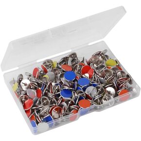 MiOYOOW Reflective Trail Marking Tacks, 200PCS Night Road Sign Reflective Tacks Lightweight Hunting Reflective Tack for Hiking Camping Hunting