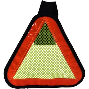 Seattle Sports Yield Safety Shield 7x7 with Velcro for Easy Installation, Multicolored,One Size