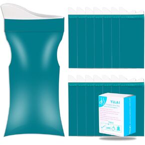 Disposable Urine Bags Unisex 15/30 Pack Emergency Portable Camping Travel Toilet Pee Bag Vomit Traffic Jam Urinal Bags for Men Women Patient Pregnant