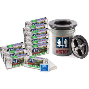 RS510 Commode w/Supplies (10 RS2 Solid and Liquid Waste Bags)