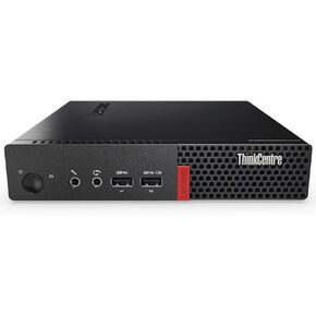 Lenovo ThinkCentre M710Q Tiny Desktop Computer PC, Core i3-6100T 3.2GHz, 16 GB RAM, 512 GB SSD, Keyboard and Mouse, Wi-Fi, Bluetooth, Windows 10 Pro (Renewed)
