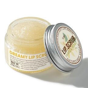 EJW Nourishing Lip Scrub - Infused with Coconut Oil, Olive Fruit Oil, and Jojoba Seed Oil, 1.05oz - Exfoliate, Hydrate, and Glow for Chapped Dry, Dark Lips