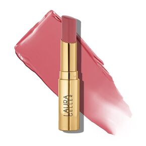 LAURA GELLER NEW YORK Jelly Balm Moisturizing Tinted Lip Balm - Just Peachy - Hydrating Vitamin E - Semi-Shine Finish