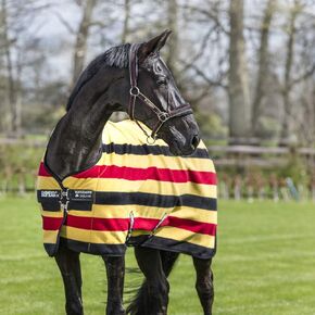 بطانية صوف فاخرة من HORSEWARE Ireland Rambo، اللون: Witney Navy، الحجم: 84 (ACAF9D-VRKB-84)