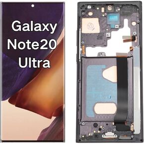 Bewinner for Galaxy Note 20 Ultra N986B N986U N986W N985F N985F DS 4G 5G 6.9 Inch Touchscreen Digitizer Assembly, Phone Fully Assembled Screen Replacement Kit (Black)