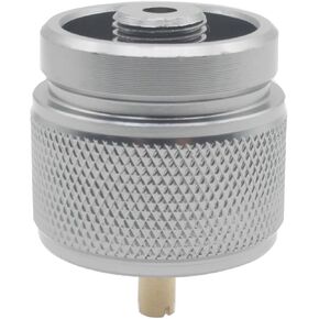 1 Pcs Propane to Butane Adapter Camping Stove Adapter 1 Lb Propane Small Tank Input EN417 Valve Output Camp Fuel Adapter