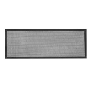 MECCANIXITY 2PCS PC Dust Filter, 400mmx150mm PVC Computer Case Cooler Dustproof Mesh Cover Fan Grills for Computer Chassis Speaker, Black