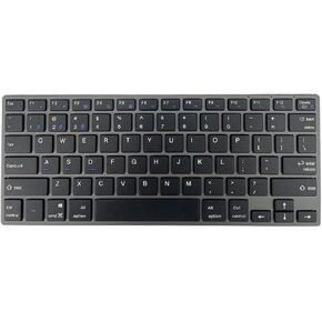 Ultra-Slim Keyboard Compatible with iPad 10.2-inch/iPad Air/iPad 9.7-inch/iPad Pro/iPad Mini, iPhone and Other Bluetooth-Enabled Devices, Including iOS, Android, and Windows.