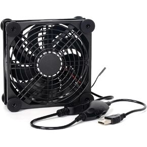 Fosi Audio USB C 5V Cooling Fan for for V3 Mono, V3 and BT20A PRO Amplifier