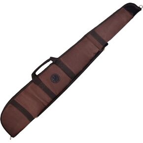 WAYNE'S DOG 52inch Padded Shotguns Carry Bag, Leather and Cotton Canvas Shotgun Gun Case with Adjustable Sling