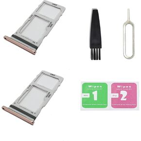 for Galaxy Note 20 Ultra Dual SIM Card Tray Replacement, Dual SIM Card Slot Holder Compatible with Galaxy Note 20 Ultra (Mystic Bronze)