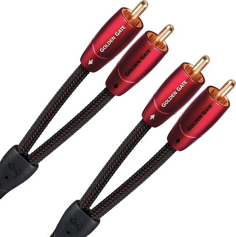 AudioQuest Golden Gate Turntable RCA > RCA Turntable Cable + Ground Wire - 1.5M in Saudi Arabia