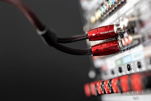 AudioQuest Golden Gate Turntable RCA > RCA Turntable Cable + Ground Wire - 1.5M in Saudi Arabia