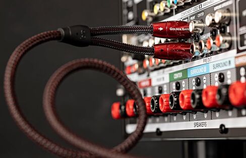 AudioQuest Golden Gate Turntable RCA > RCA Turntable Cable + Ground Wire - 1.5M in Saudi Arabia