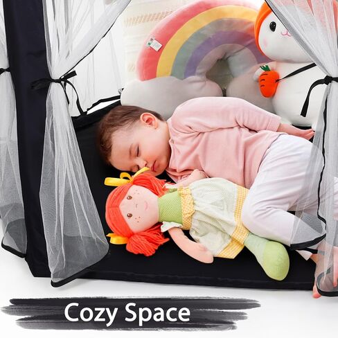 Monobeach Princess Tent Girls Large Playhouse Kids Castle Play Tent with Star Lights Toy for Children Indoor and Outdoor Games, 55'' x 53'' (DxH) in Saudi Arabia