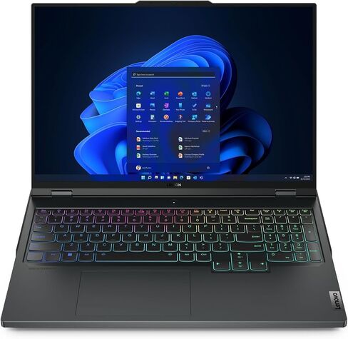 كمبيوتر محمول للألعاب Lenovo Legion Pro 7 Gen 8 AMD 16 بوصة (موديل 2024) AMD Ryzen 9 7945HX 16C، NVIDIA GeForce RTX 4090 16 جيجابايت، 32 جيجابايت ذاكرة الوصول العشوائي، 2 تيرابايت (1 تيرابايت + 1 تيرابايت) NVMe SSD، 16.0 بوصة IPS QHD + 500 شمعة في المتر ا in Saudi Arabia