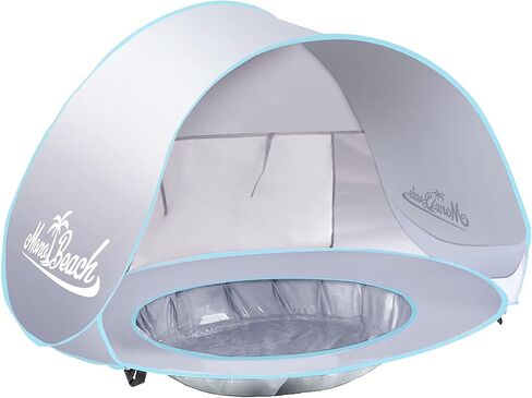 Monobeach Baby Beach Tent Pop Up Portable Shade Pool UV Protection Sun Shelter for Infant in Saudi Arabia