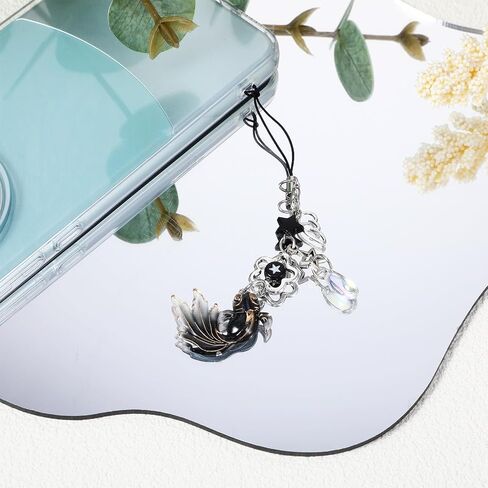 Mabor 2Pcs Phone Charm Koi Aesthetic Y2K Cell Phone Strap Phone Chain Charms for Phone Case, Beaded Fish Charm Starfish Lanyard for Phone Bag Keychain Pendants Decor in Saudi Arabia