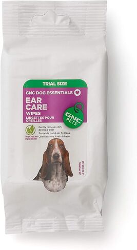 مناديل العناية بالأذن للحيوانات الأليفة من جي إن سي - حجم تجريبي in Kuwait