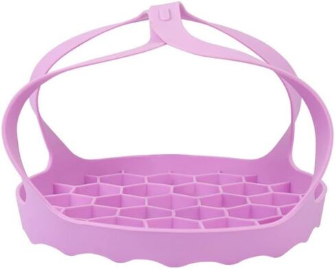 Pressure Cooker Sling Silicone Bakeware Sling Compatible with Instant Pot 5Qt / 6Qt, Compatible with Other Brand Multi-Function Cookers purple in Saudi Arabia