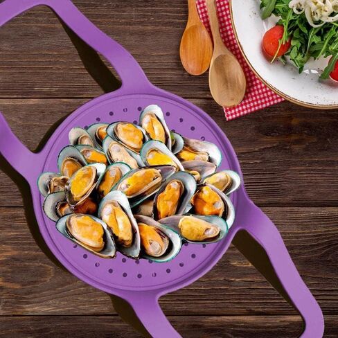 Pressure Cooker Sling Silicone Bakeware Sling Compatible with Instant Pot 5Qt / 6Qt, Compatible with Other Brand Multi-Function Cookers purple in Saudi Arabia