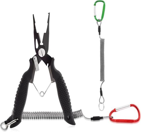 كماشة صيد السمك من HONUTIGE، معدات صيد مقاومة للمياه المالحة، أداة إزالة خطاف السمك وأدوات صيد السمك، هدايا لمحبي الصيد in Kuwait