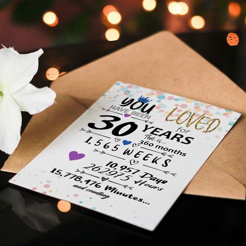 بطاقة عيد ميلاد الأربعين له أو لها. مضحك 13x9 في بطاقة معايدة كبيرة. لوازم ديكورات الحفلات المنزلية للنساء والرجال. هدايا عيد الميلاد الأربعين العتيقة للنساء والرجال. بطاقات ديكور الطاولة العتيقة الكبيرة in Kuwait