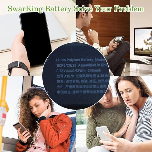 Replacement Battery Compatible with A1579 Watch Series 1 42mm Sport Version A1758 A1554 A1803 (1st Generation) with Toolkit in Saudi Arabia