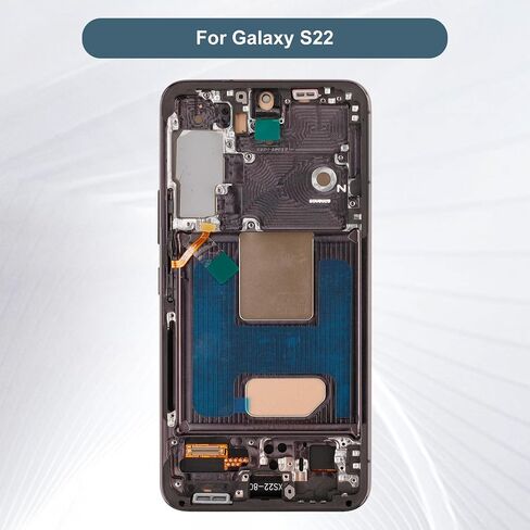 TFT Display Compatible with Samsung Galaxy S22 5G SM-S901B SM-S901U 6.1" LCD Display Touch Screen Assembly with Tools Fingerprint not Supported（with Frame） in Saudi Arabia