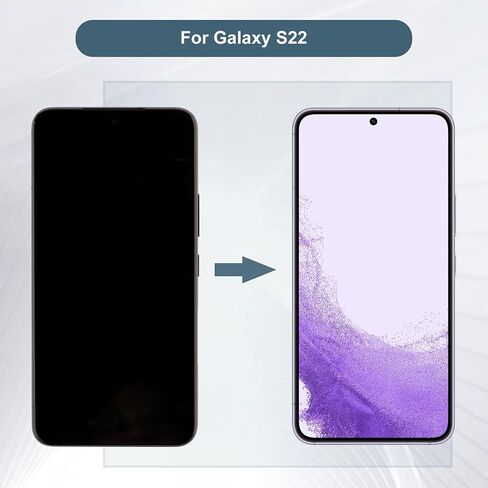 TFT Display Compatible with Samsung Galaxy S22 5G SM-S901B SM-S901U 6.1" LCD Display Touch Screen Assembly with Tools Fingerprint not Supported（with Frame） in Saudi Arabia