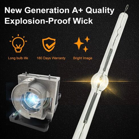 A+ Quality P12-930 Replacement Projector Lamp Bulb with Housing Compatible with BOXLIGHT P12-930 in Saudi Arabia