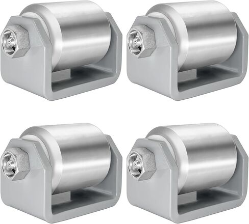 2 Pack Steel Micro Rollers for Trailers and RVs Heavy-Duty Steel Trailer Skid Wheels in Saudi Arabia
