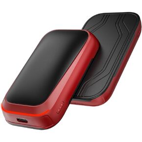 Gaiatop Rechargeable Hand Warmers, Electric Portable Pocket Heater, Reusable Handwarmers, 2 in 1 Hot Hands Gifts for Men Women Boys Girls Kids Raynauds Must Haves 2 Pack