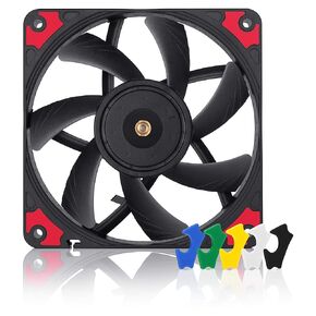 Noctua Chromax Black Swap 120mm 1850RPM PWM Computer Case Fan w/Anti-Vibration Pads