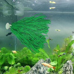 Fish Spawning Mop, Floating and Sinking Fish Breeding Mops with Suction Cup for Egg Laying
