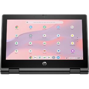 HP Pro x360 Fortis 11 G5 11.6" Touchscreen Rugged Convertible 2 in 1 Chromebook - HD - Intel N-Series N100-8 GB - 64 GB Flash Memory - Jack Black