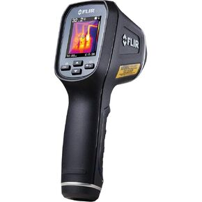FLIR TG165-X Thermal Imaging Camera with Bullseye Laser: Commercial Grade Infrared Camera for Building Inspection, HVAC and Electrical & MR59 Ball Probe Moisture Meter with Bluetooth