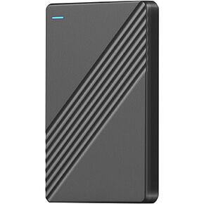 Docooler External Hard Drive, USB 3.0 Portable Solid State Hard Drive with Stable 5Gbps, 80G/160G/500G/1T/2T Portable External Hard Drive, 2.5'' Metal Hard Drive for Notebook PC Laptop (Colorful