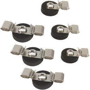 Heavy Duty Magnetic Cable Holder Clips, Anti-Scratch Magnetic Cord Organizer, Anti-Slip Strong Magnet Cable Clips, Wire Holder for Joyroom, Car, Garage, Office, Patio, Computer 6 PCS
