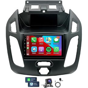 7'' Android 13.0 Car Radio Stereo for Ford Transit Connect 2014 2015 2016 2017 2018,for Ford Transit 2014-2018 W/Carplay & Android Auto Touchscreen Radio Double Din WiFi Bluetooth Camera 2+32G