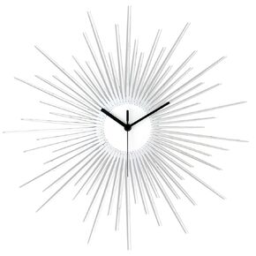 16 in Art Deco Starburst Wall Clock, Gold Sunburst Interior Decor Piece - The Big Bang Gold Handmade Wall Clock Large (L) size