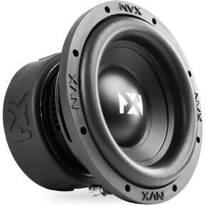 NVX NSW82v3 800W Peak (400W RMS) N-Series v3 8" Dual 2-Ohm Car Subwoofer